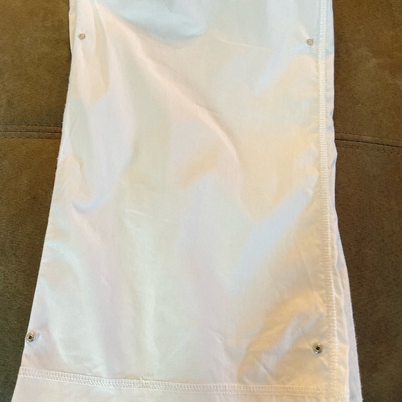Fila Beyond Yoga Lightweight White Adjustable Leg Drawstring Pants Size Medium - Picture 6 of 13